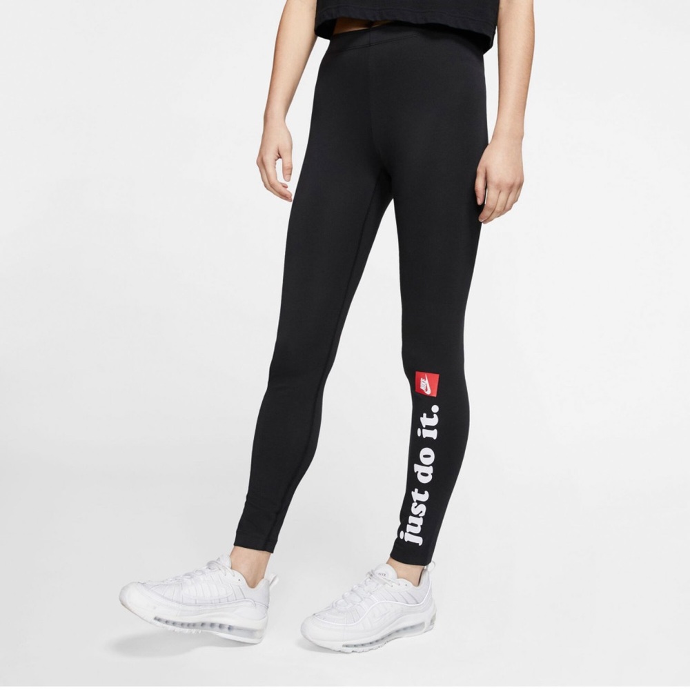 Nike Women’s Just Do‎ It Club Leggings Black Size Small